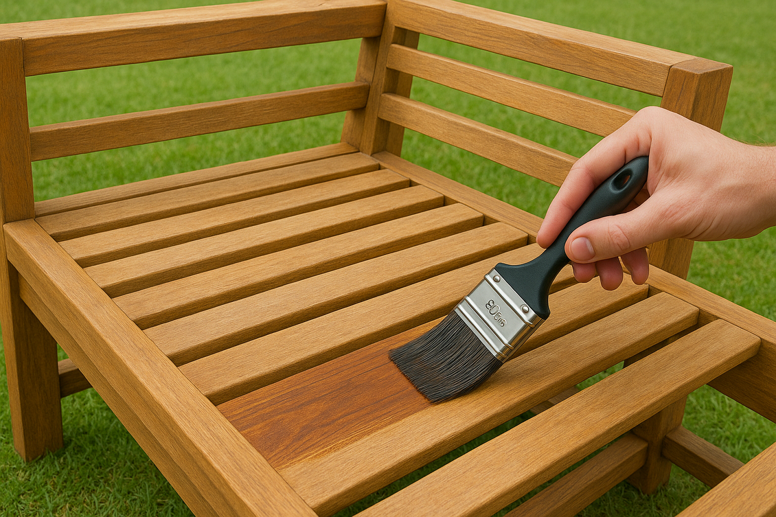 Tuinmeubelen beitsen, hoe doe ik dat? Afbeelding Tuinmeubelen beitsen, hoe doe ik dat?